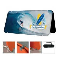 Displaysplash A-Frame Fabric Floor Sign - 78 Inch W X 37 Inch H