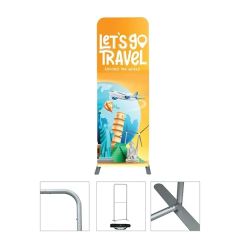 Displaysplash Single Sided Fabric Floor Banner - 31 1/2 Inch