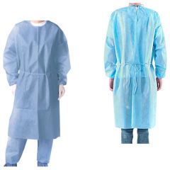 Disposable Isolation Gown Ocean