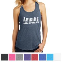 District Made Ladies' Perfect Tri Racerback Tank