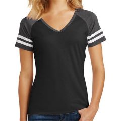 District Made Women's Varsity V-Neck T-Shirt