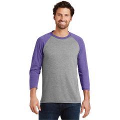 District Perfect Tri 3/4-Sleeve Raglan.