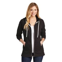 District Women's Perfect Tri French Terry Full-Zip Hoodie.