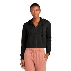 District Women's V.i.t. Fleece Full-Zip Hoodie