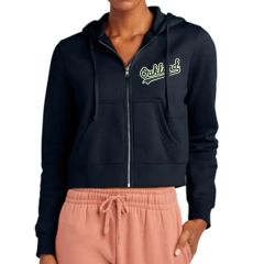 District Women's V.i.t. Fleece Full-Zip Hoodie