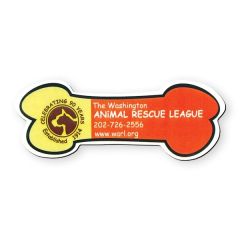 Dog Bone Shape Vinyl Magnet