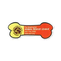 Dog Bone Stock Shape Vinyl Magnet - 20 MIL