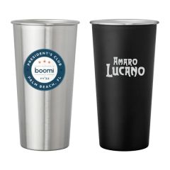 Doire Stainless Steel 20 Oz Pint Glass Cup