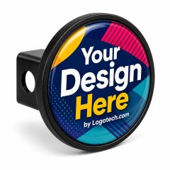 Dome Hitch Cover - Circle