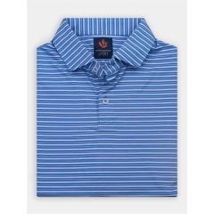 Donald Ross Dean- Jersey Multi Stripe-2 Button Placket