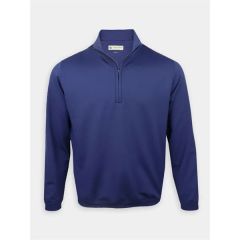 Donald Ross Parkland Pullover- Long Sleeve Solid 1/2 Zip
