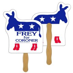 Donkey Hand Fan Full Color 2 Sides