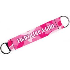 Double Neoprene Wristband With Dual 26mm Key Rings