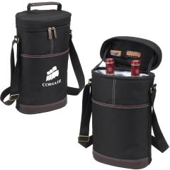 Double Wine Cooler With Corkscrew