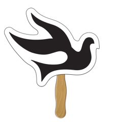 Dove Hand Fan
