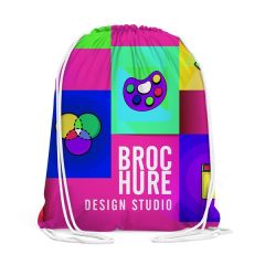 Drawstring Sling Bag Dye Sublimated