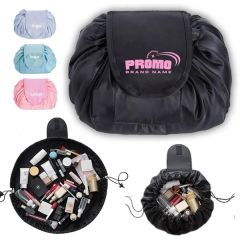 Drawstring Travel Cosmetic Bag Large Capacity Lazy Pouch