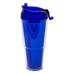 Dual 20 Oz Tumbler With Straw