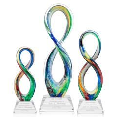 Duarte Award On Sheffield Base - Clear