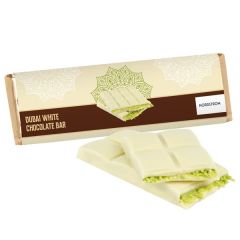 Dubai Chocolate Bar - 2.25 Oz Belgian White Chocolate