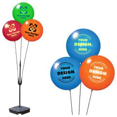Duraballoon Weighted Base Triple Cluster Pole Kit