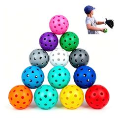 Durable TPE Airflow Design Practice Baseball Balls