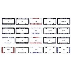 Duraframe Raised Letter License Plate Frame