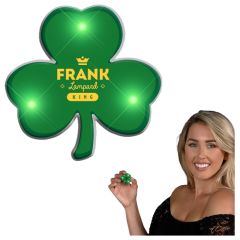 Blinky Green Shamrock Lights