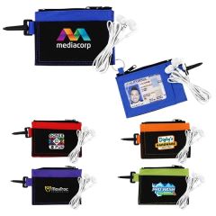 Ear Buds In Travel Wallet
