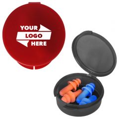 Ear Plugs In Travel Case