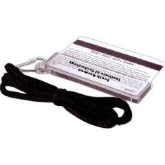 Easy Slide ID Holder With Lanyard