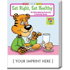 Eat Right & Healthy Coloring And Activity Book