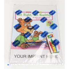 Eat Right & Healthy Coloring And Activity Book Fun Pack