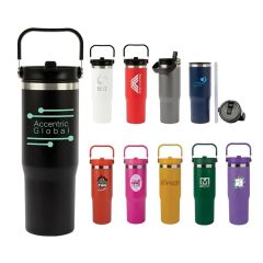 Ebson 30 Oz Steel/PP Liner Water Bottle