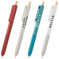 Echo Recycled Plastic Sensory Clip Pen - Silkscreen