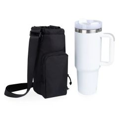 Eclipse Tumbler Tote With 40 Oz Stainless Travel Mug