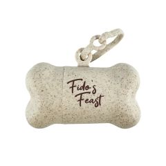 Eco-Friendly Bone Dispenser W/ Compostable Bags - One Color
