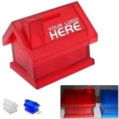 Eco-Friendly House Shaped Plastic Bank