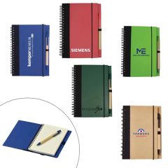 Eco Friendly Notebook With Pen