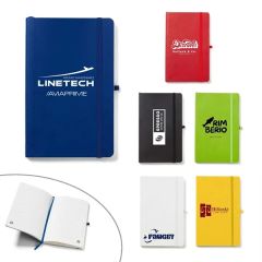 Eco Soft Cover Journal Notebook With Pen Loop
