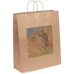 Eco Stephanie - Kraft-Brown Shopper - Chromatic