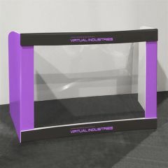 Economy Desk Desk Top U Shield 16 Inch X 24 Inch X 12 Inch W/ 1 Pet Windo