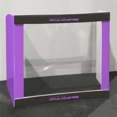 Economy Desk Desk Top U Shield 24 Inch X 24 Inch X 12 Inch W/ 1 Pet Windo