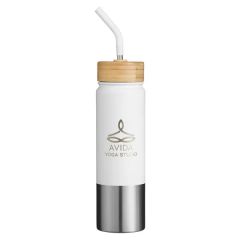 Econscious Playa 24oz Stainless Steel Tumbler With Bamboo