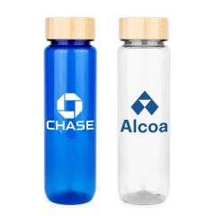 Ecopure 34 Oz Bottle With Bamboo Lid
