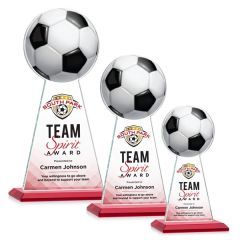 Edenwood Soccer Vividprint Award - Red