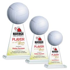 Edenwood Volleyball Vividprint Award - Clear