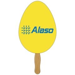 Egg Hand Fan Full Color 1 Side