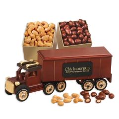 Eighteen Wheeler With Fancy Cashews & Chocolate Almonds