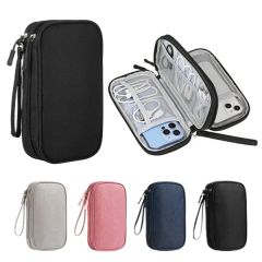 Electronics Organizer Bag Travel Shockproof Cable Case